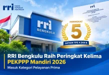 RRI Bengkulu Raih Peringkat Kelima Evaluasi Pelayanan Publik