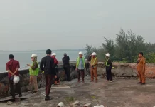 Kejari Bengkulu Tinjau Proyek Pembangunan Kantor Wali Kota