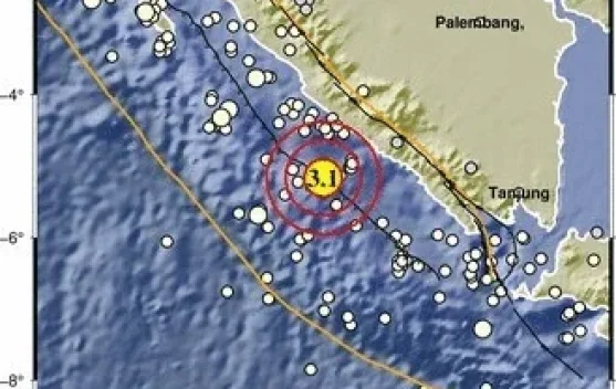 Enggano Diguncang Gempa dengan Magnetudo 3.1