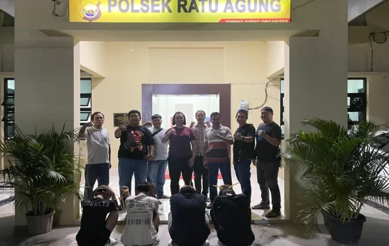 4 Terduga Pengeroyokan Diamankan Polsek Ratu Agung