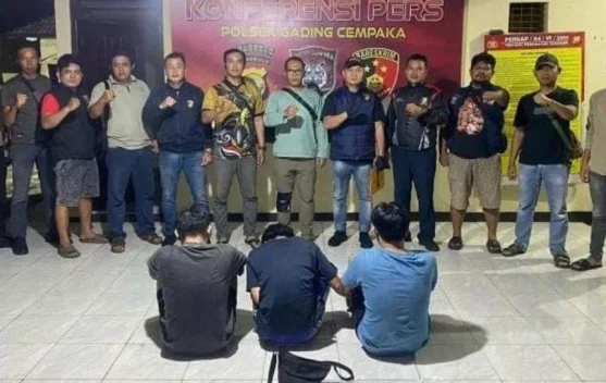 Modus Kencan Melalui Aplikasi, 3 Terduga Pelaku diamankan Polsek Gading Cempaka