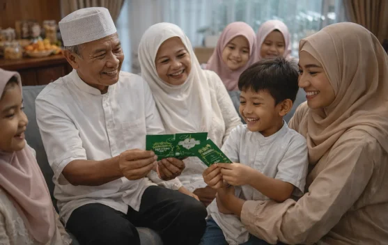 THR Lebaran Tradisi Bahagia Anak