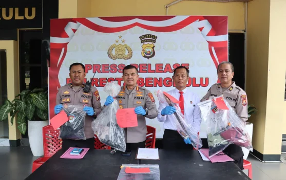 Polresta Bengkulu Ungkap Sejumlah Tindak Pidana di Kota Bengkulu