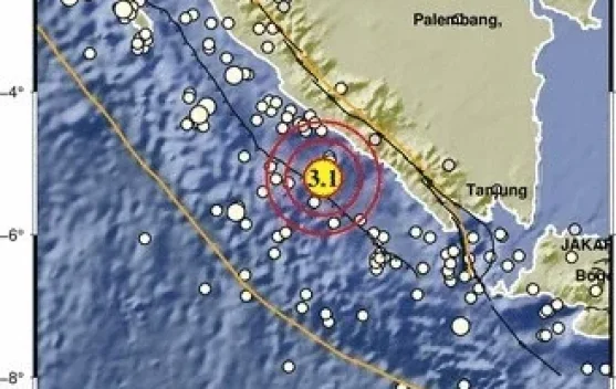 Enggano Diguncang Gempa Dengan Magnitudo 3.1
