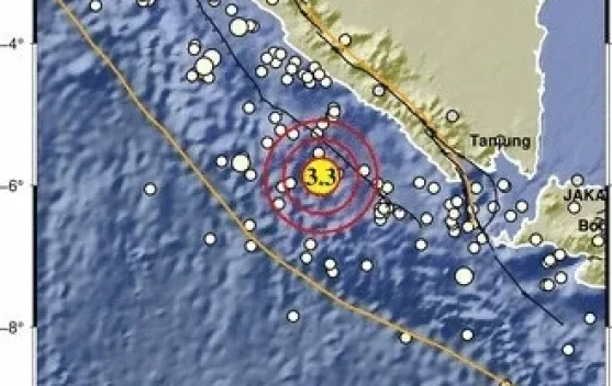 Enggano Diguncang Gempa Dengan Magnitudo 3.3