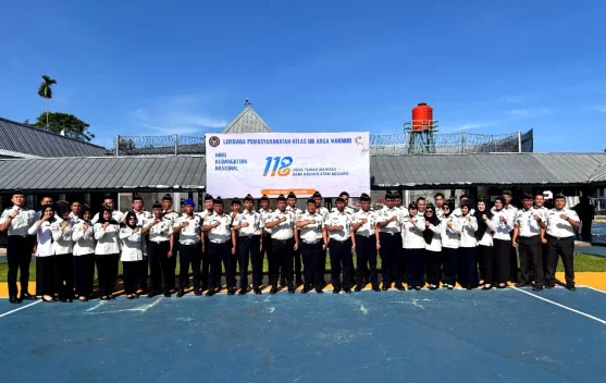 Gelorakan Semangat Nasionalisme, Lapas Arga Makmur Gelar Upacara Harkitnas ke-118