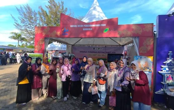 Festival Tabut 2026, Stand UMKM Kanwil DJPb Bengkulu Catat Omzet Rp3 Juta Sehari
