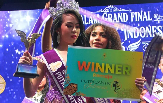 Finalis Banten Felicia Feline Raih Gelar Putri Cantik Indonesia Remaja 2026