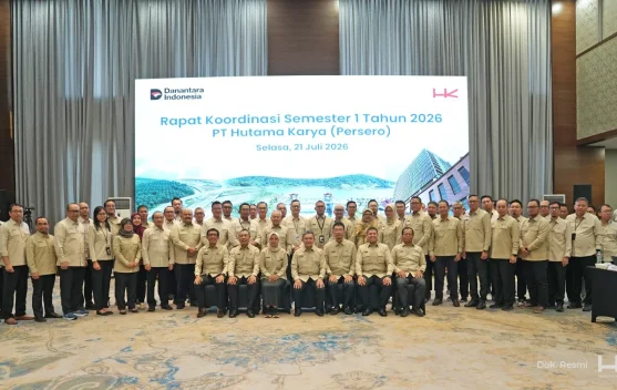 Hutama Karya Lampaui Target Laba, Kontrak Baru Naik 22 Persen