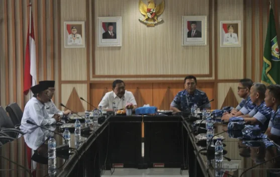 Wagub Bengkulu Terima Audiensi Danlanud SMH