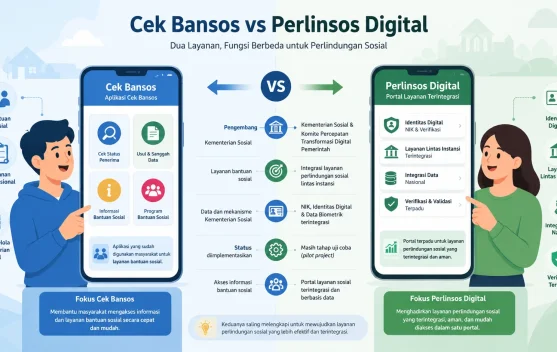 Cek Bansos dan Perlinsos, Apa Bedanya?