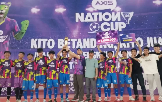 AXIS Nation Cup 2026 Berakhir, Bangkitkan Semangat Futsal Pelajar Bengkulu