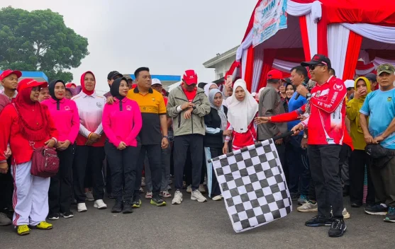 Ribuan Warga Ikuti Jalan Santai TP-PKK Kabupaten Kepahiang