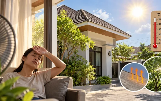 Rumah Panas Bukan Cuma karena Cuaca