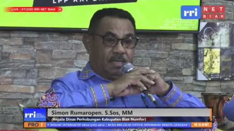 Dishub Biak  Numfor  Pacu Konektivitas Dukung Sektor Pariwisata dan Perikanan
