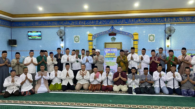 Wabup Jimmy Hadiri Safari Ramadan ke-2  DMI Biak di Masjid Syuhada Angkasa