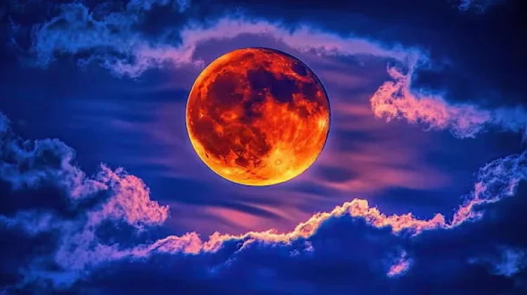 Gerhana Bulan Total Hiasi Bulan Purnama Maret 2026
