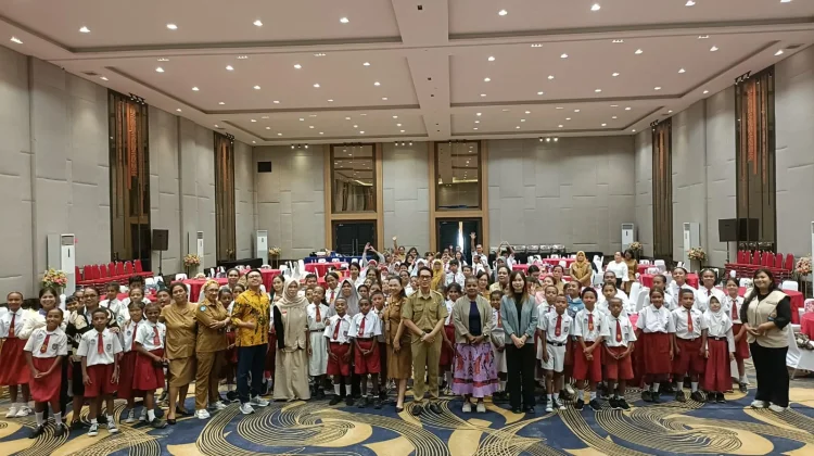 Siswa SD di Biak Numfor Ikuti Pelatihan Edukasi Gizi Berbasis Permainan