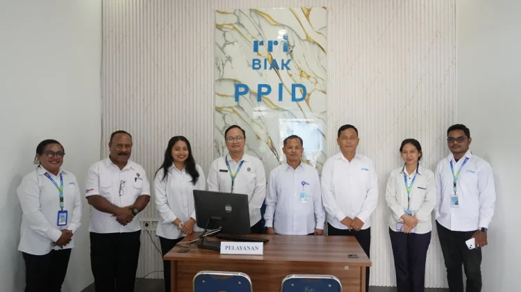 RRI Biak Resmikan Ruang PPID, Tingkatkan Pelayanan Informasi Publik