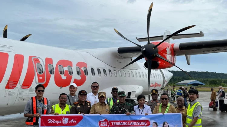 Wings Air Buka Rute Sorong–Biak,Perkuat Konektivitas dan Dorong Pariwisata