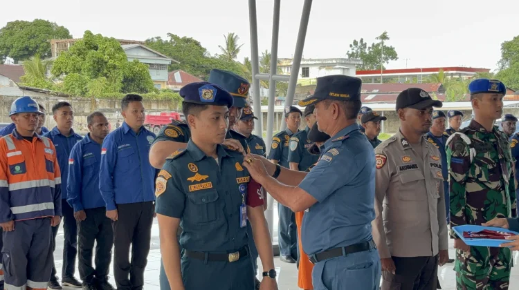 KSOP Kelas III Biak,Buka Posko Angkutan Lebaran 2026 di Pelabuhan Biak