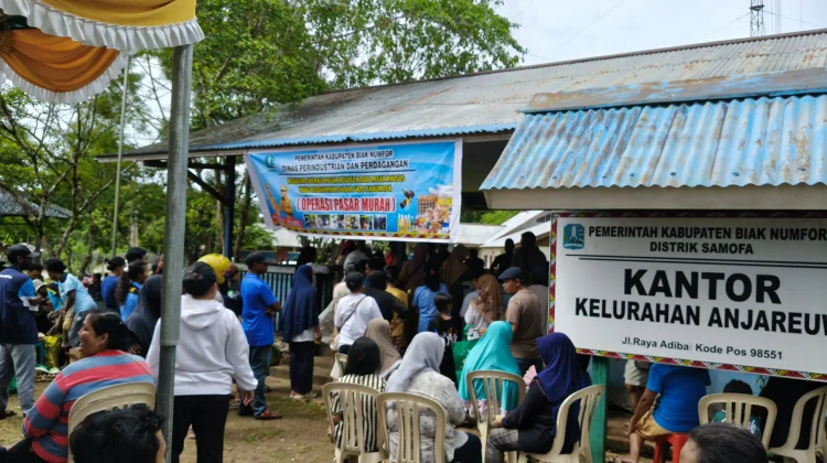Pemkab Biak Gelar Pasar Murah jelang Idul Fitri