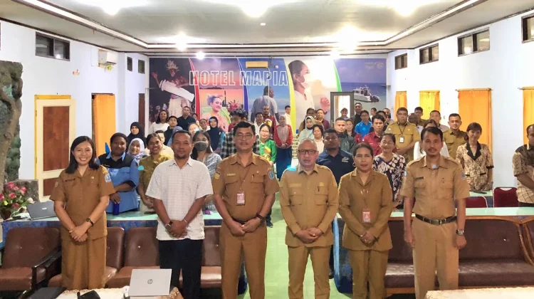 Disdikbud Biak Gelar Bimtek Proktor TKA Jenjang SMP