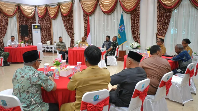 Pemkab Biak - Forkopimda Perkuat Koordinasi Sambut Idul Fitri
