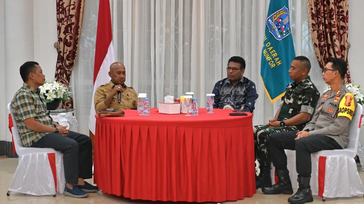 Dandim 1708/BN Pentingnya Bangun Sinergitas Sambut Idul Fitri