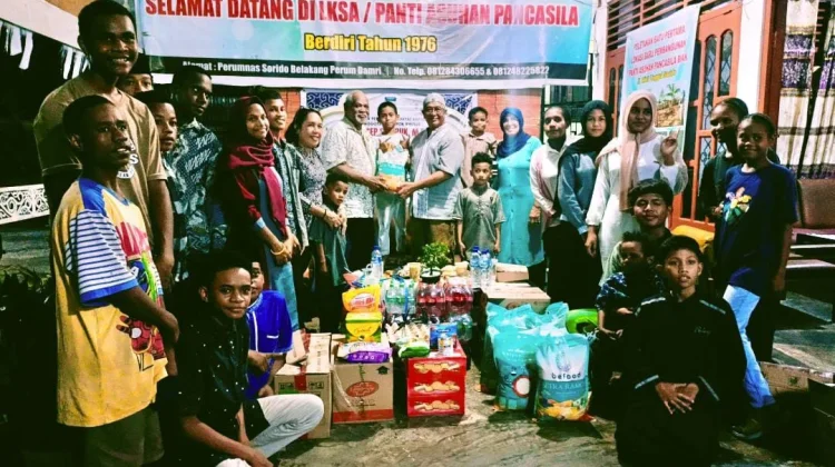 Silahturahmi, DPRP Musa Sombuk Buka Puasa Bersama Yayasan Panti Asuhan Pancasila