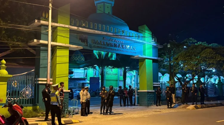 Polres Biak Amankan Malam Takbiran, Situasi Aman Kondusif