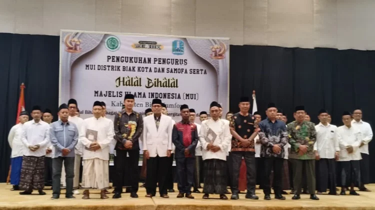 Pengurus MUI Distrik Biak Kota dan Samofa dikukuhkan