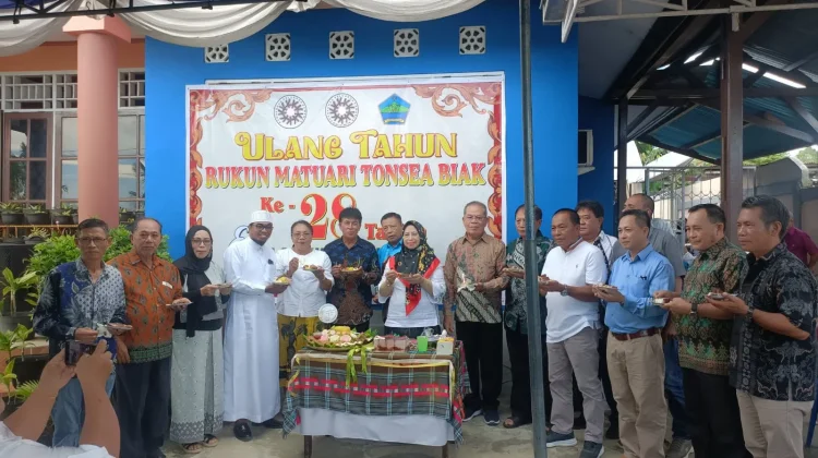 Rukun Matuari Tonsea Biak Rayakan HUT ke-28 dan Lantik Pengurus Periode 2026-2029
