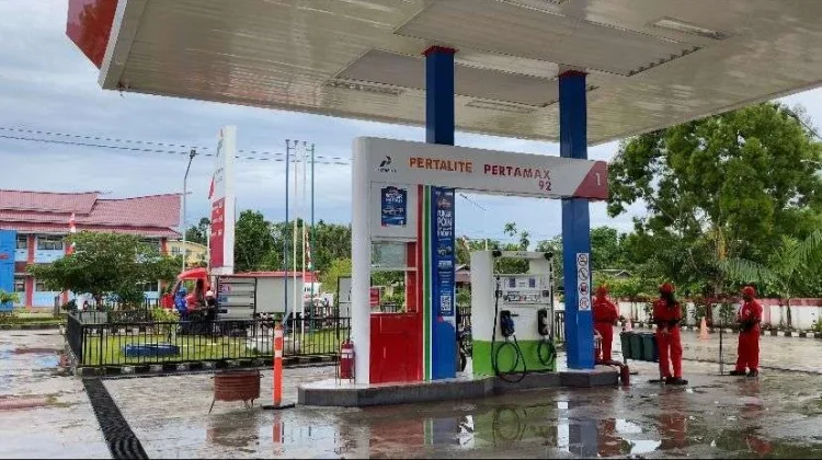 Pertamina Biak Rutin Lakukan Monitoring di SPBU