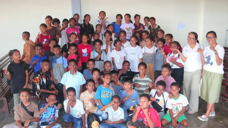 Camping Paskah GKI Maranatha Biak, Anak dan Remaja Belajar Hidup Peduli Sesama