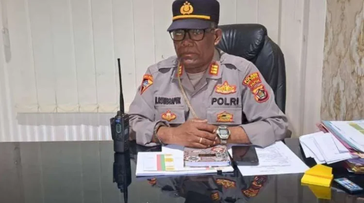 Puluhan Personel Polres Biak Numfor,Amankan Rangkaian Perayaan Paskah