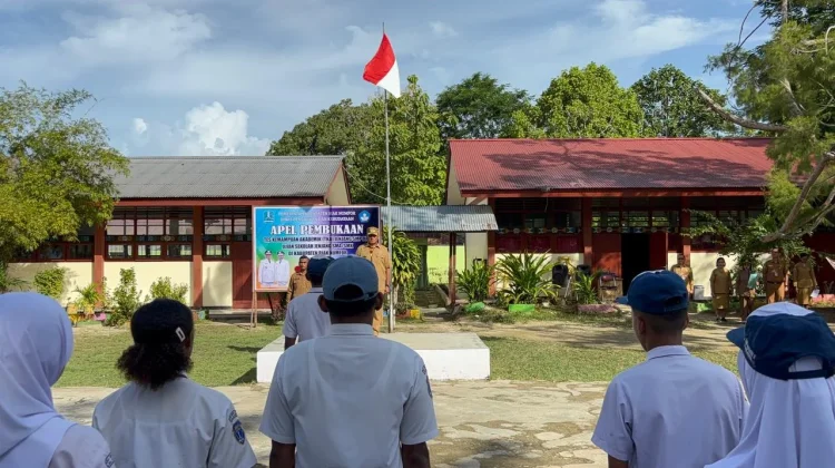 Pemda Biak Numfor Gelar Apel Pembukaan TKA dan Ujian Sekolah SMA/SMK 2026