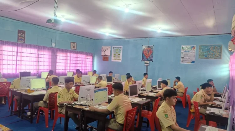 Sebanyak 90 Siswa SMKS Yapis TIK Biak, Ikut Ujian Sekolah