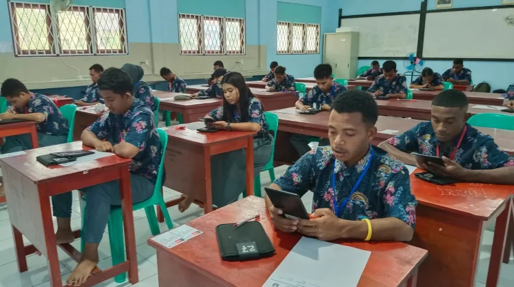 USBK SMA Negeri 3 Biak, Diikuti 133 Siswa  Kelas XII