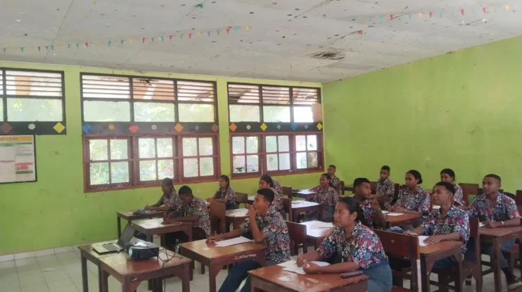Sebanyak 110 Siswa Kelas XII, SMAN 2 Biak Ikuti Ujian Sekolah