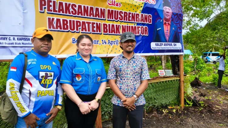 Hadiri Musrembang KNPI Biak Siap Mendukung Pembangunan Daerah