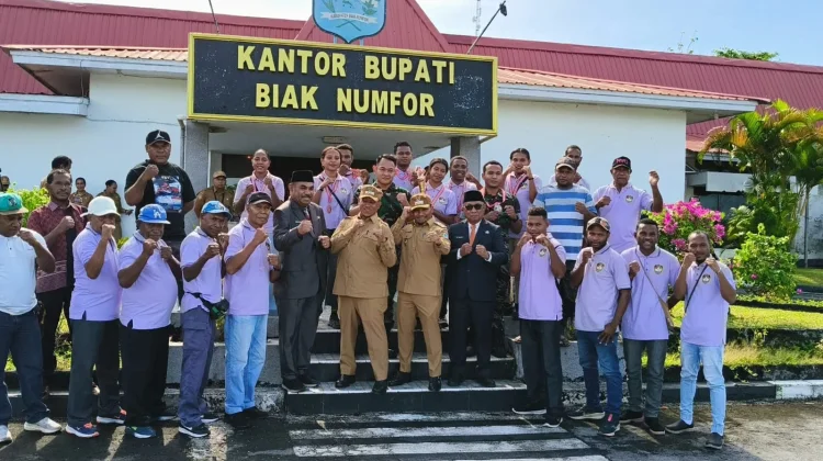 Pemkab Biak Apresiasi Atlet Tinju Pertina Borong Medali