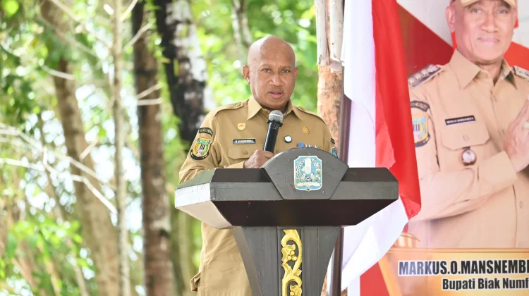 Efisiensi Anggaran, Bupati Biak Bersyukur Sejumlah Program Terealisasi