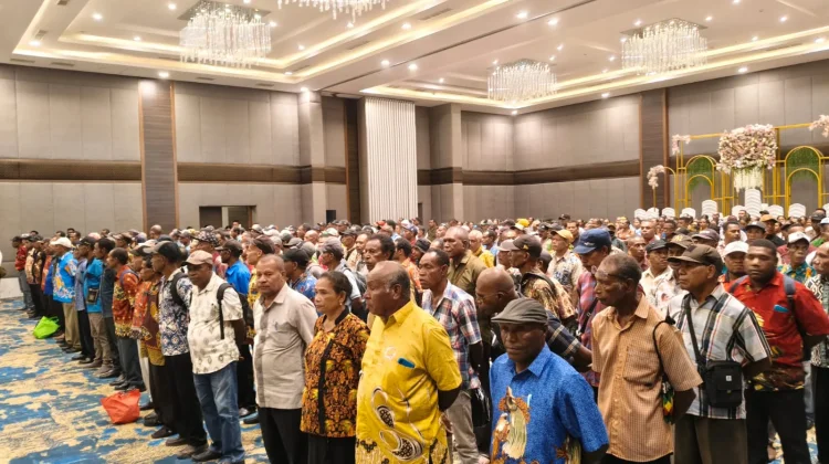 Sebanyak 249 Kades Terpilih di Biak Ikut Gladi Resik,Siap dilantik