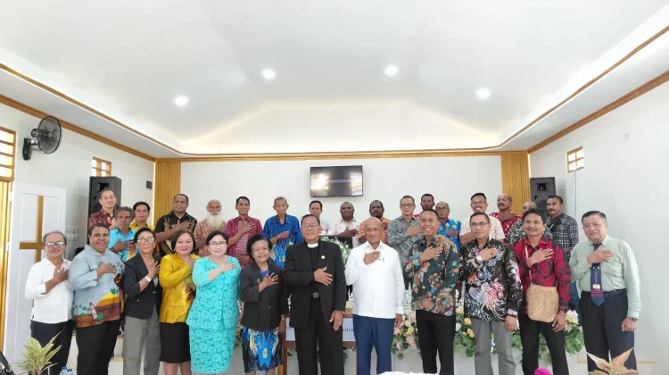 Bupati Biak Numfor, Resmikan Gedung Gereja Baru GBI Cornerstone