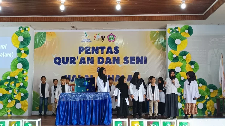 SD Plus Putra Permata Biak Gelar Pentas Qur'an & Seni, Dirangkai dengan Halal Bihalal