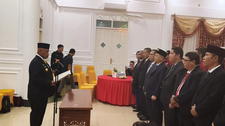 Pengurus LP3K Biak Resmi Dilantik, Gunadi Jadi Ketua