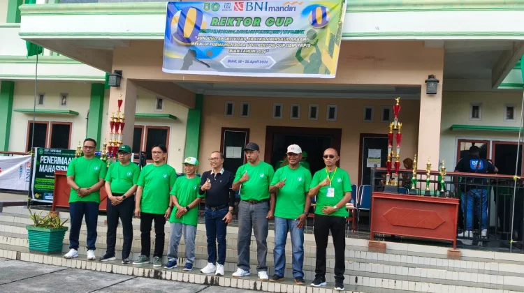 IISIP Yapis Biak Gelar Turnamen Voli Rektor Cup