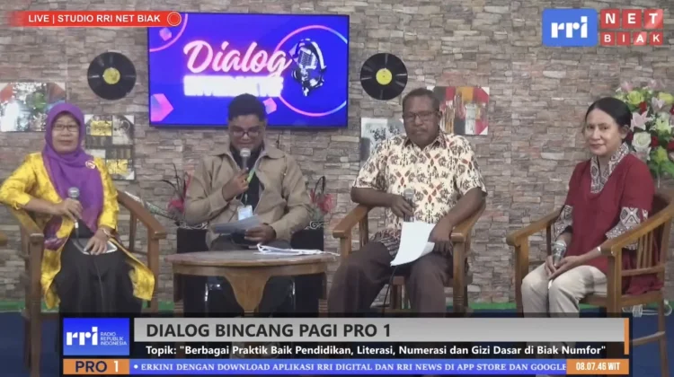 Kolaborasi Tingkatkan Literasi, Numerasi dan Gizi Anak Biak Numfor