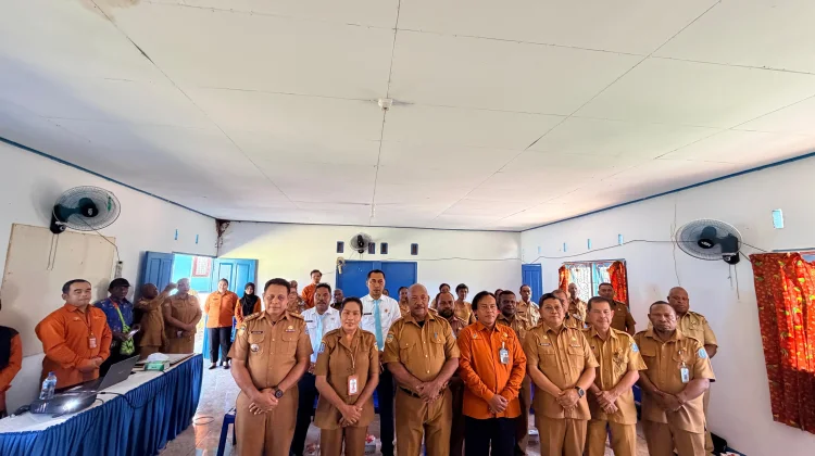 BPS Biak Numfor Canangkan Desa Cantik 2026 di Distrik Samofa